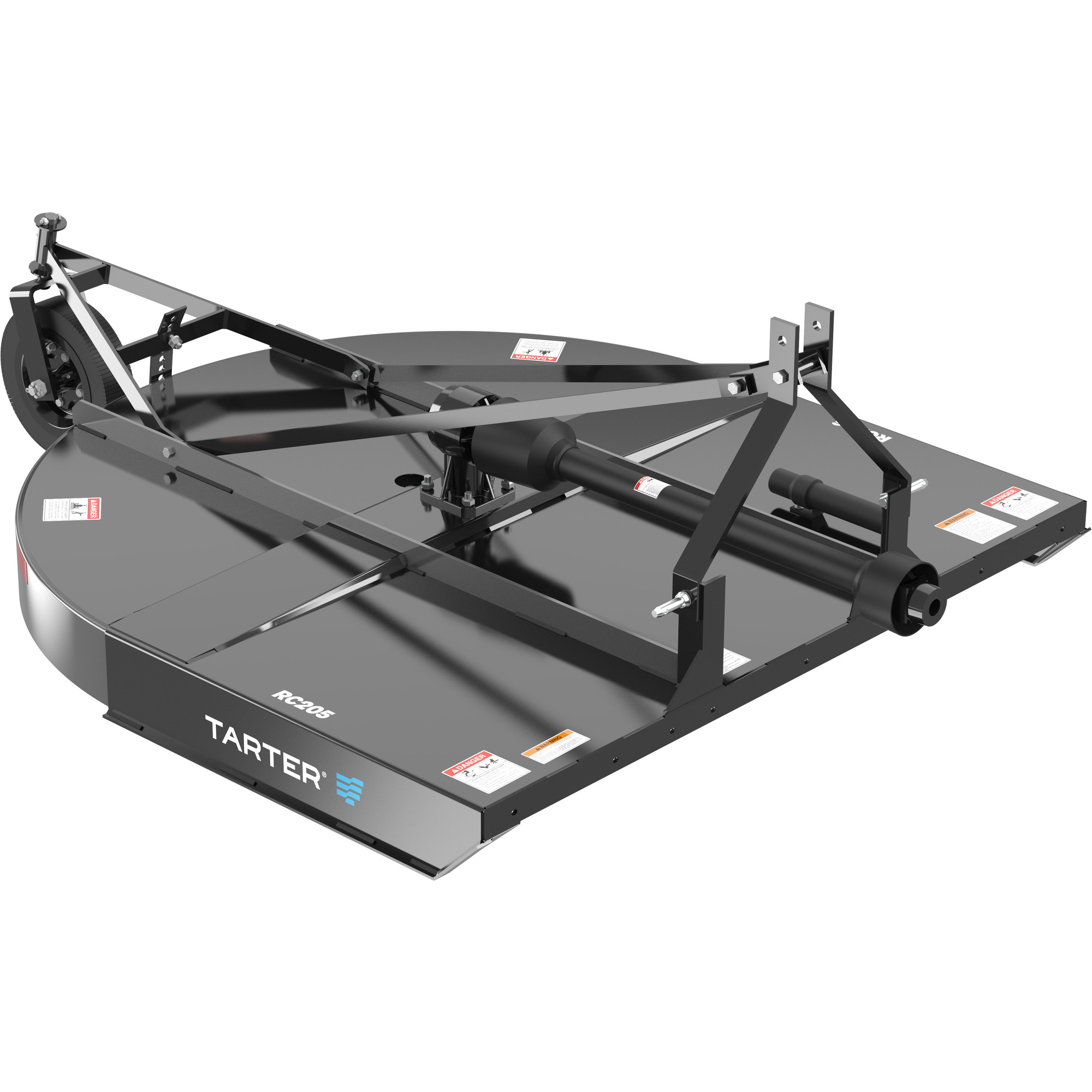 Tarter 200 Series Rotary Cutter - 5ft. Working Width, 12-Ga. Deck, Category 1, Model# RC205BL
